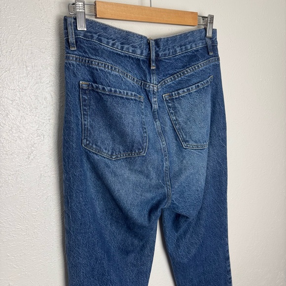 PacSun High Rise Dark Blue Jeans Ankle Slit‎ - Picture 3 of 9